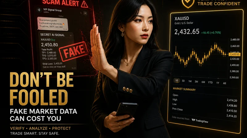 Jangan percaya screenshot data pasar dari chat